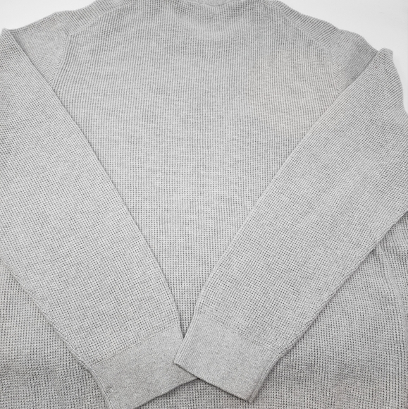 Michael Kors Men's XL Light Gray Crew Neck Sweater - Picture 3 of 11